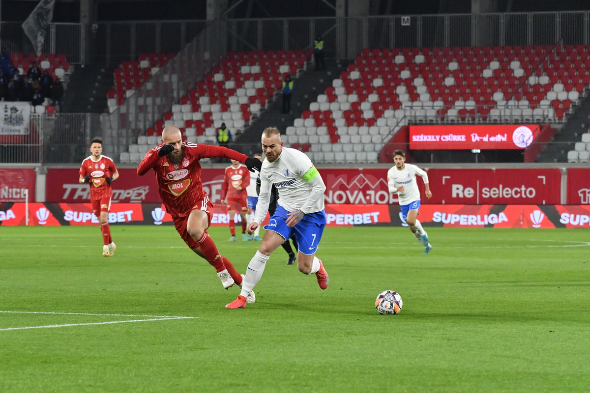 Sepsi - Farul 1-0. Aniversare fără „artificii” pentru Hagi! Covăsnenii iau 3 puncte mari și pun presiune pe Rapid