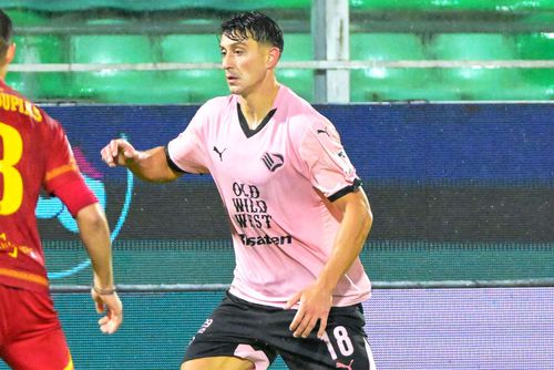 Ionuț Nedelcearu, în tricoul lui Palermo, foto: Imago