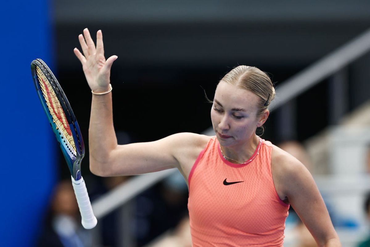 În timpul semifinalei de la Madrid, Anastasia Potapova s-a răstit la iubitul tensimen: „O fac!”