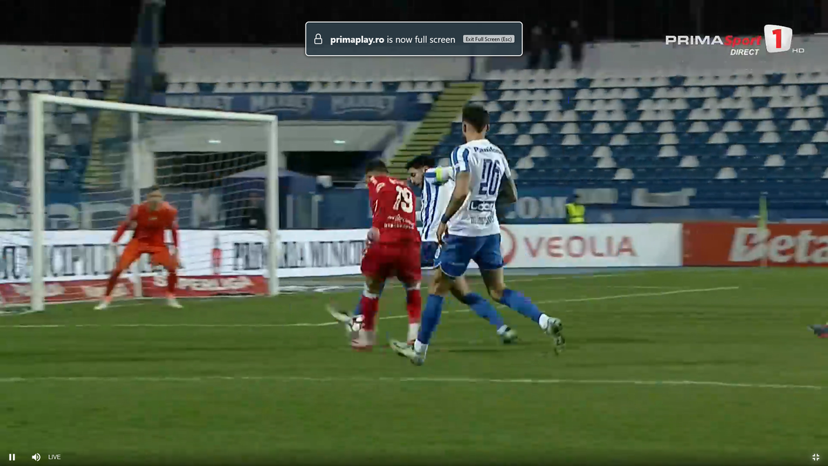 Zsori, gol cu călcâiul în Poli Iași - UTA