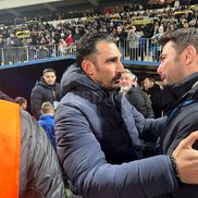 Elias Charalambous și Adrian Mutu, în Petrolul - FCSB/ FOTO: Ionuț Iordache GSP