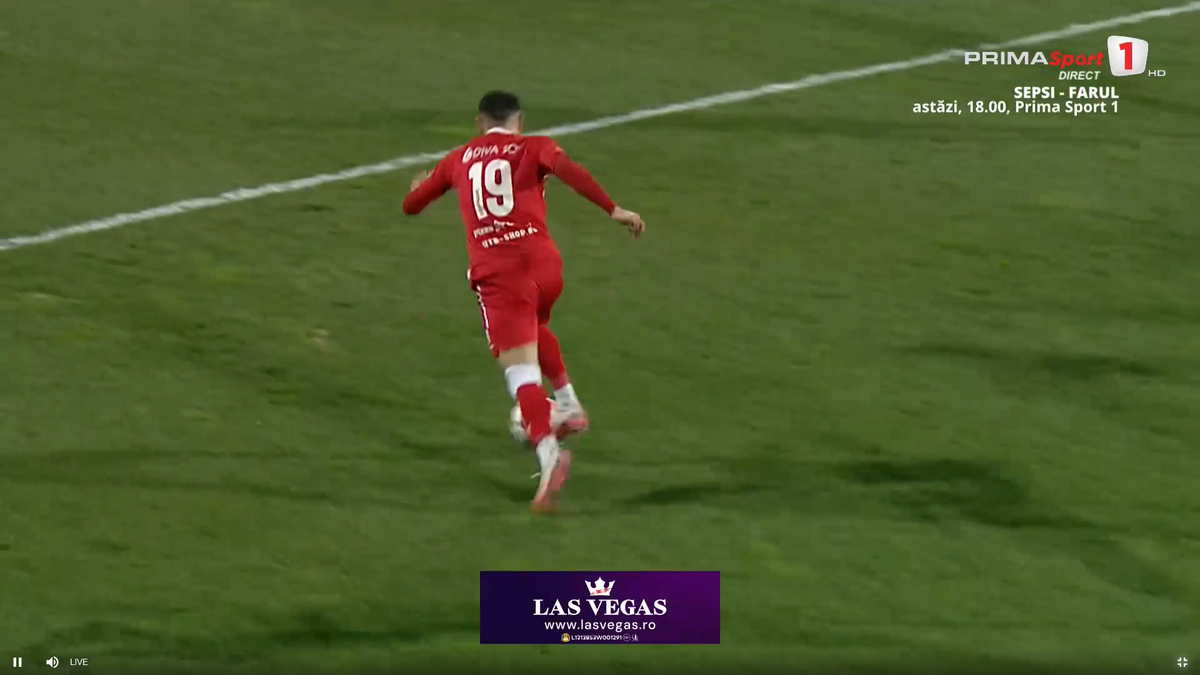 Zsori, gol cu călcâiul în Poli Iași - UTA