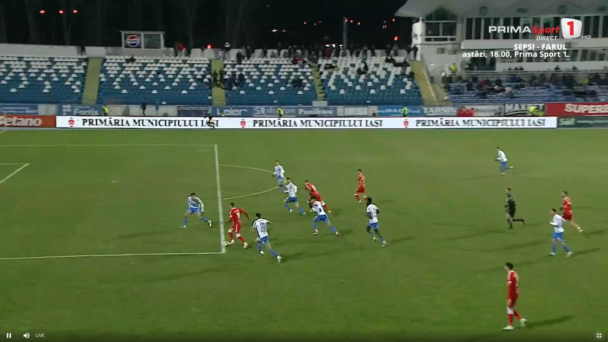 Zsori, gol cu călcâiul în Poli Iași - UTA