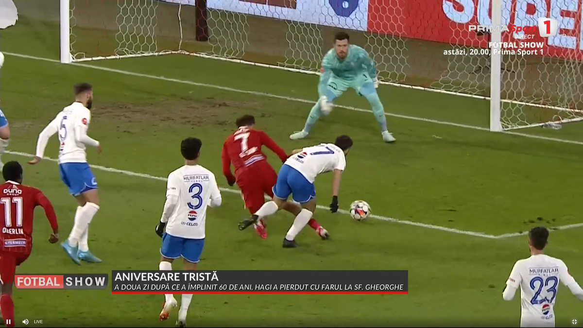 Penalty-ul primit de Sepsi cu Farul
