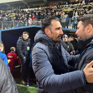 Elias Charalambous și Adrian Mutu, în Petrolul - FCSB/ FOTO: Ionuț Iordache GSP