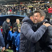Elias Charalambous și Adrian Mutu, în Petrolul - FCSB/ FOTO: Ionuț Iordache GSP
