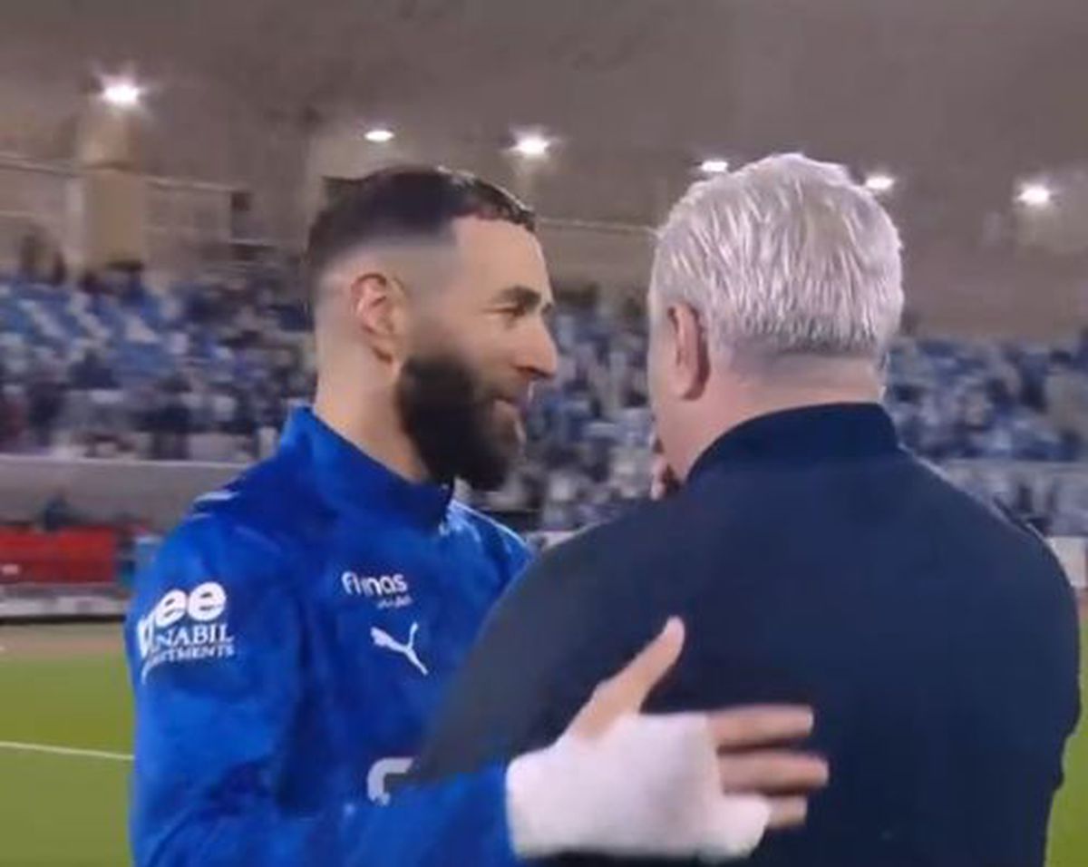 Marius Șumudică și Karim Benzema