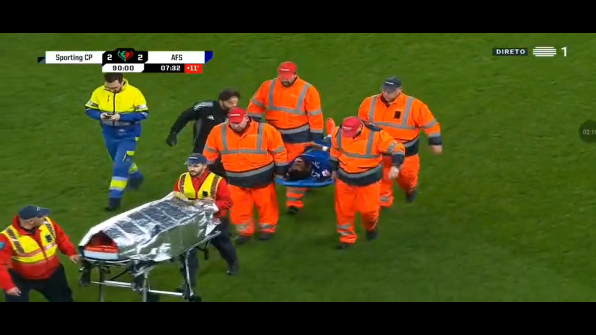 Antoine Baroan, accidentare groaznică în Sporting - AFS
