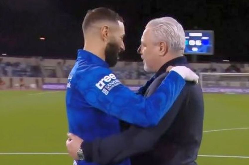 Karim Benzema și Marius Șumudică // FOTO: captură X