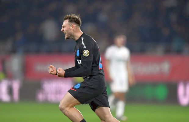 Dennis Politic, după debutul cu pasă de gol la Hermannstadt: „Nu am jucat cât mi-aș fi dorit”