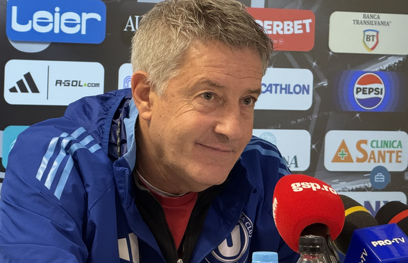 Cristiano Bergodi, înainte de derby-ul CFR Cluj - U Cluj: „Nu e decisiv pentru play-off” + Ce a spus de Daniel Pancu