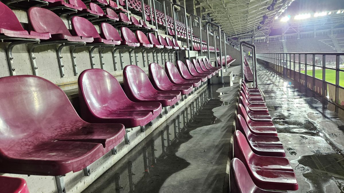 Rapid - Petrolul, imagini înainte de meci