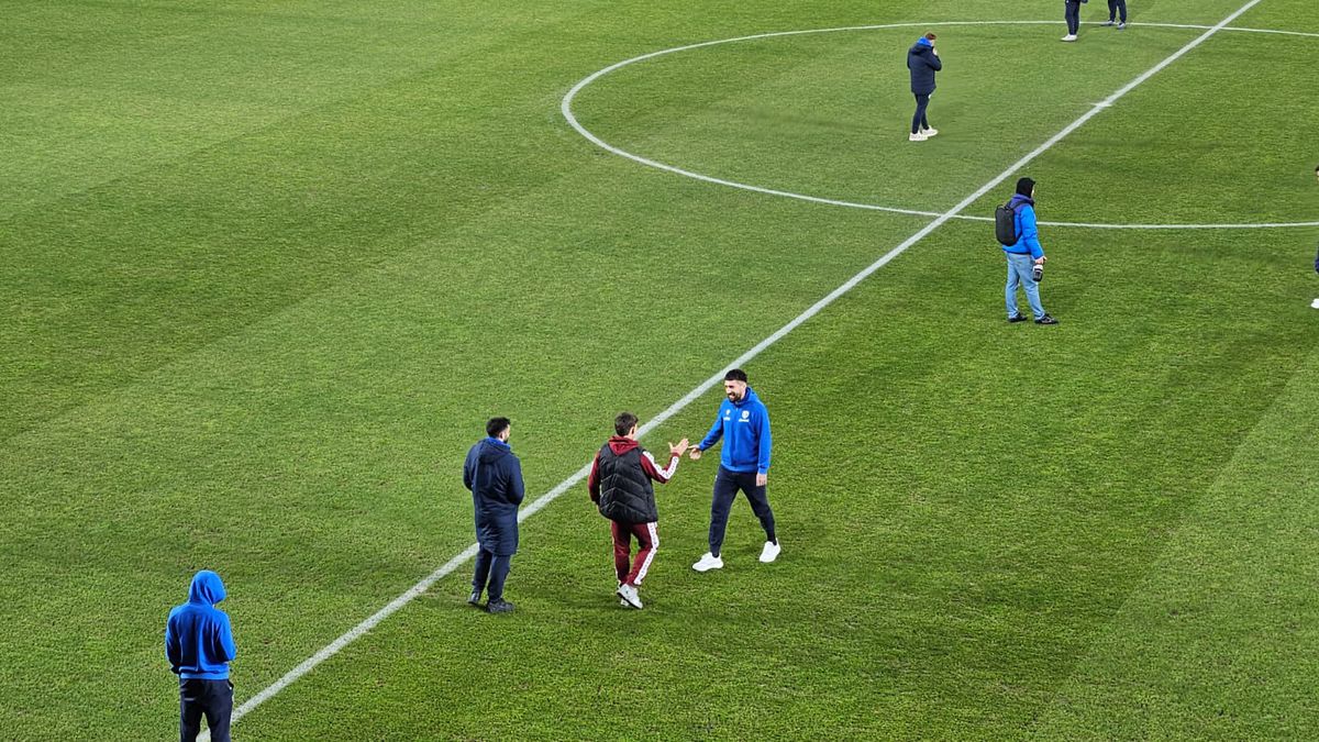 Rapid - Petrolul, imagini înainte de meci