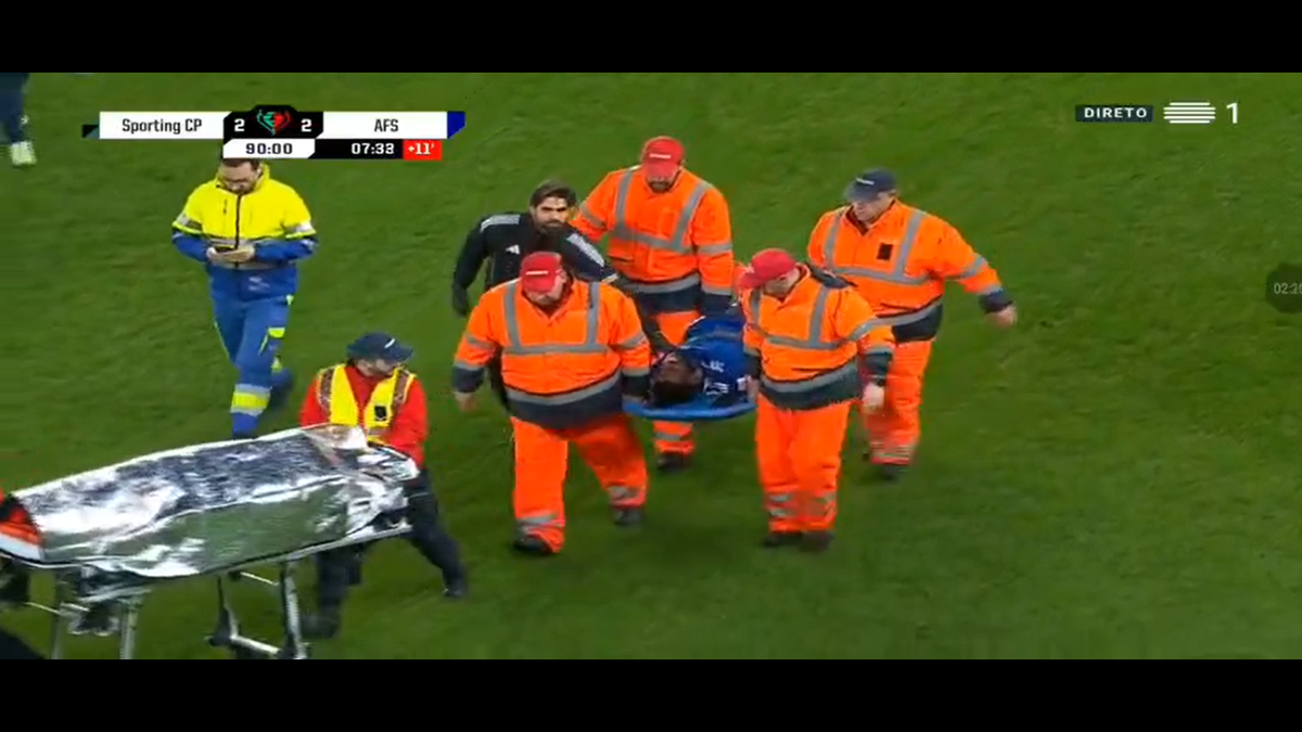 Antoine Baroan, accidentare groaznică în Sporting - AFS