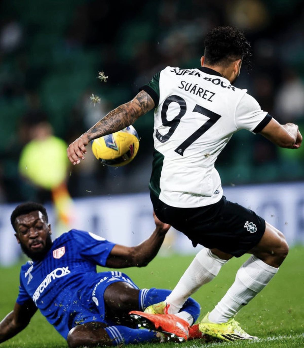 Antoine Baroan, accidentare groaznică în Sporting - AFS