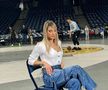 Toți ochii pe ea la interviuri! » Reporterița care a „înnebunit” fanii din Euroliga: „Nu sunt multe ca ea!”