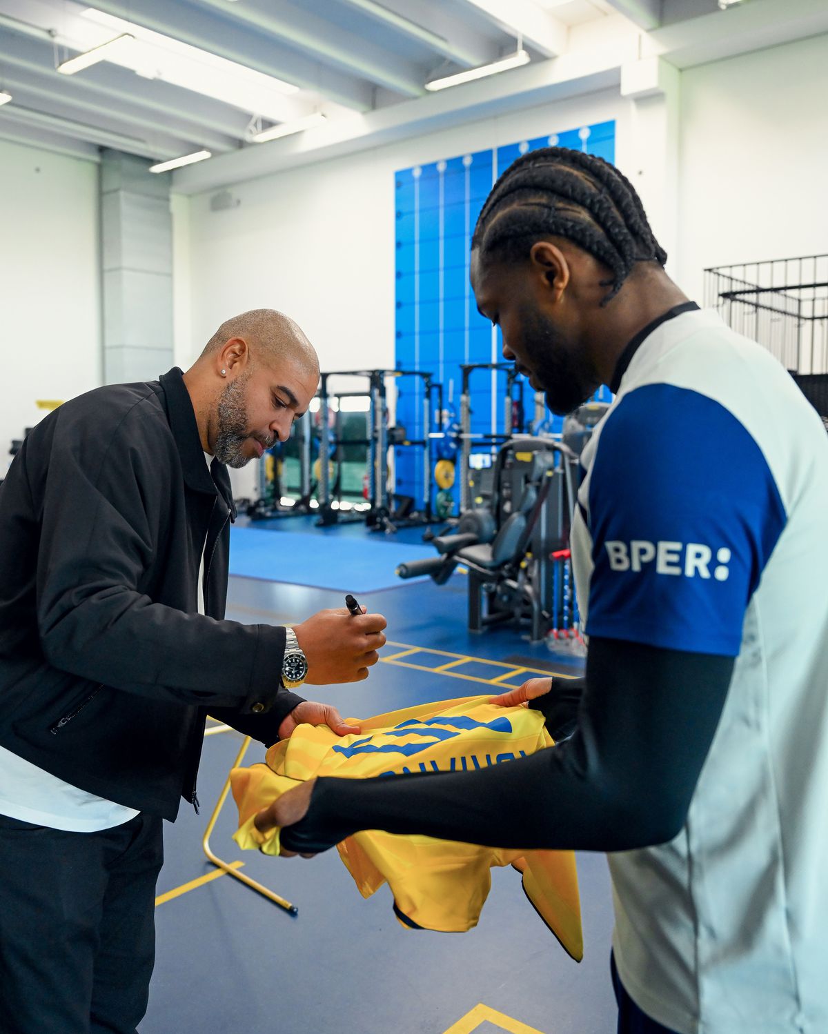 Adriano l-a vizitat pe Cristi Chivu la Inter în baza de pregătire din Appiano Gentile