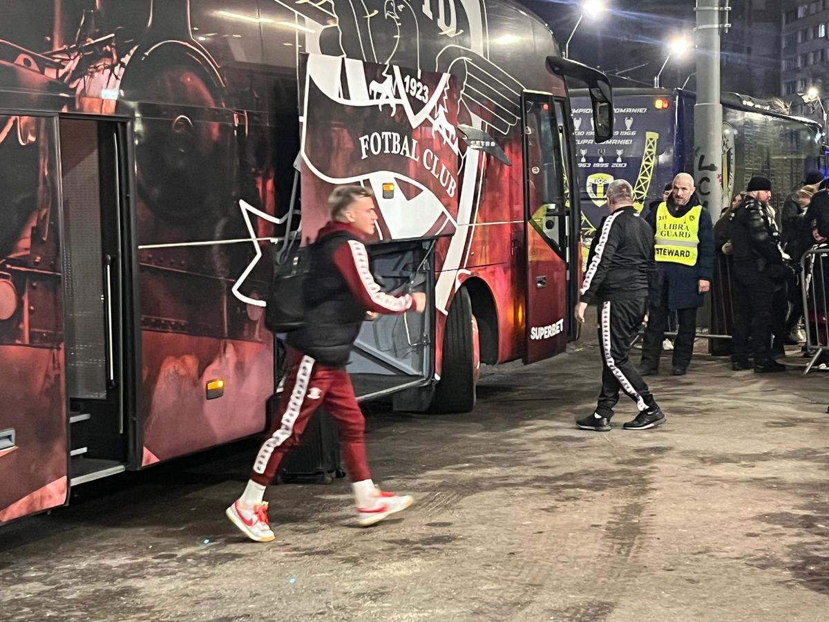 Rapid - Petrolul, imagini înainte de meci