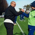 Adriano și Cristi Chivu s-au reîntâlnit în cantonamentul lui Inter de la Appiano Gentile / Foto: X Inter