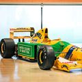 Benetton B192, monopostul cu care Michael Schumacher a obținut prima victorie, vândut pentru 5 milioane de euro / foto: broadarrowauctions.com