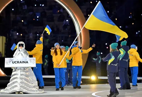 Delegația din Ucraina a provocat un moment emoționant la ceremonie