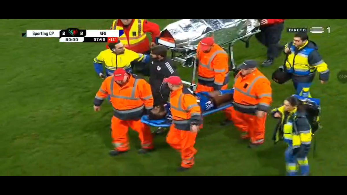 Antoine Baroan, accidentare groaznică în Sporting - AFS