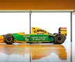 Benetton B192, monopostul cu care Michael Schumacher a obținut prima victorie, vândut pentru 5 milioane de euro /  foto: broadarrowauctions.com