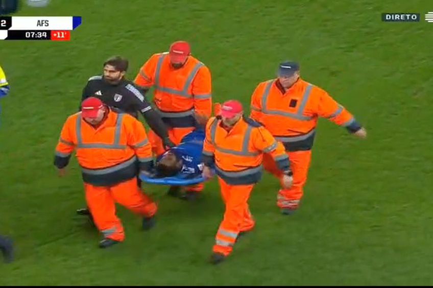 Antoine Baroan a suferit o accidentare groaznică în Sporting - AFS