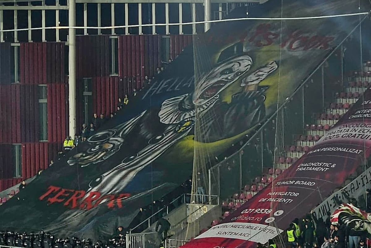 Ultrașii Petrolului le-au făcut pe toate în Giulești: s-au bătut între ei, au afișat o scenografie spectaculoasă, apoi unii dintre ei au fost evacuați