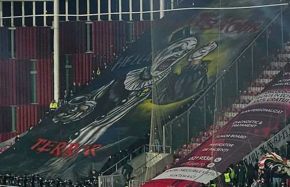 Ultrașii Petrolului le-au făcut pe toate în Giulești: s-au bătut între ei, au afișat o scenografie spectaculoasă, apoi unii dintre ei au fost evacuați