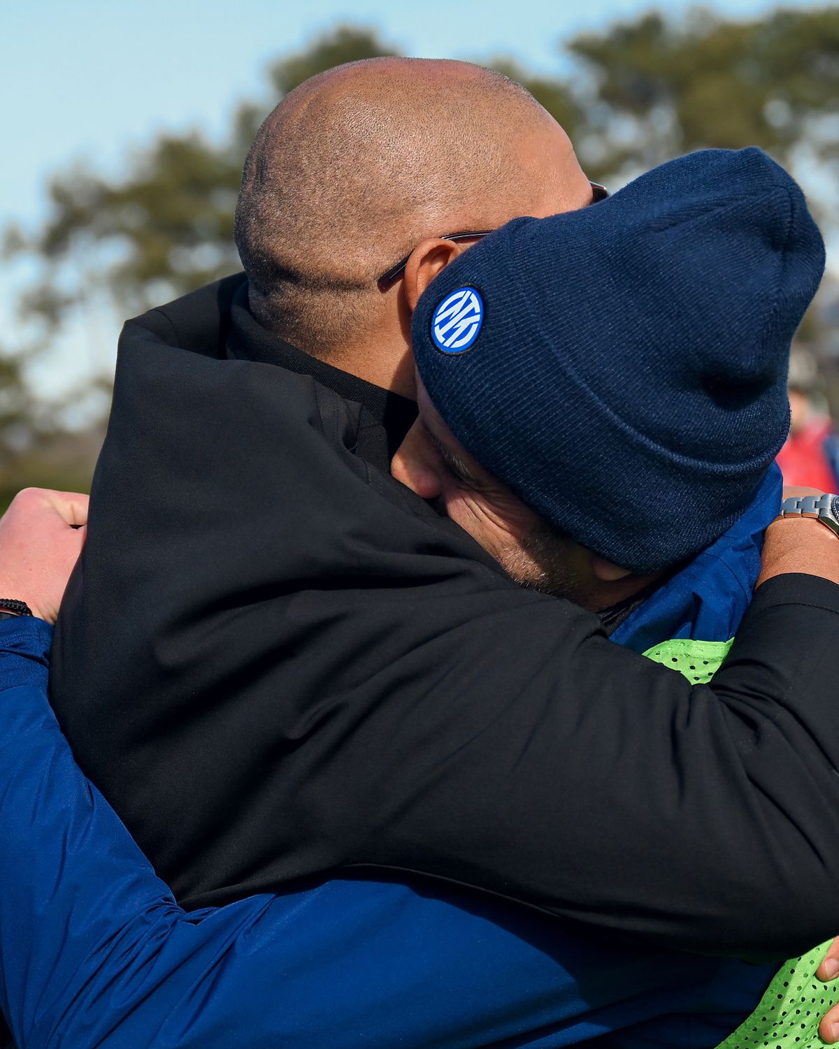 Adriano l-a vizitat pe Cristi Chivu la Inter în baza de pregătire din Appiano Gentile