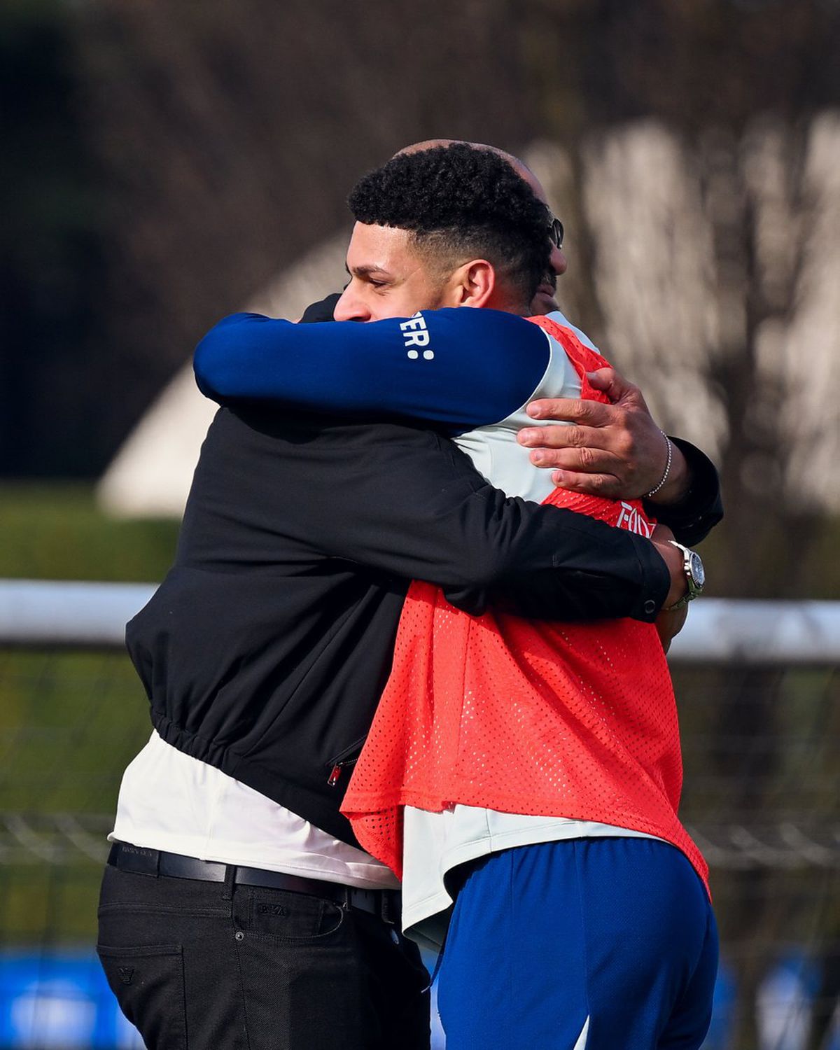 Adriano l-a vizitat pe Cristi Chivu la Inter în baza de pregătire din Appiano Gentile