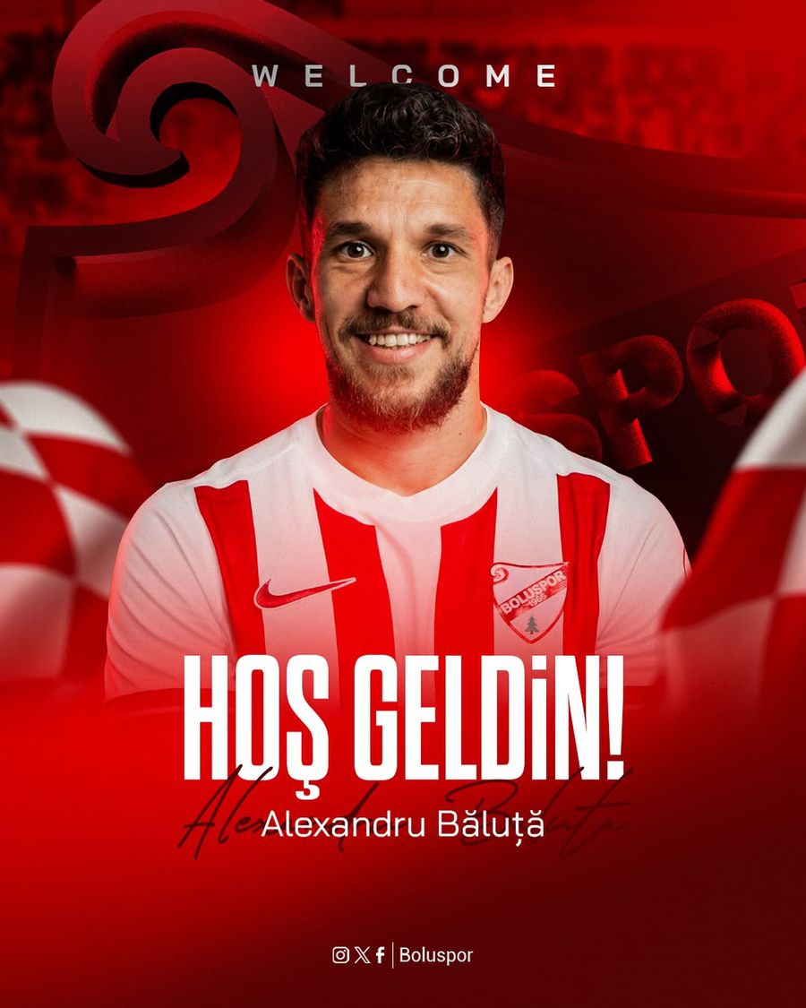 Alexandru Băluță a fost prezentat oficial la noua echipă: „A semnat!”