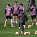 Alvaro Arbeloa (dreapta), la un antrenament al lui Real Madrid / Foto: GettyImages