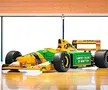 Benetton B192, monopostul cu care Michael Schumacher a obținut prima victorie, vândut pentru 5 milioane de euro /  foto: broadarrowauctions.com
