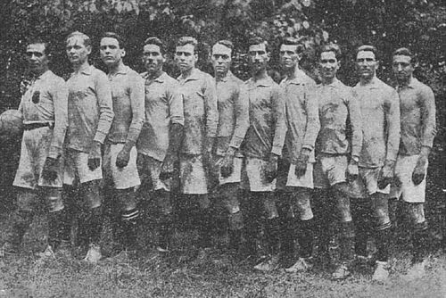 Unirea Tricolor în 1922, când a câștigat titlul pe București // Foto: Wikipedia