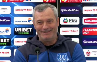 POLI IAȘI - DINAMO // Mircea Rednic, o nouă reacție savuroasă la conferință: „Nu mor caii când vor câinii” » Ce a provocat reacția „Puriului”