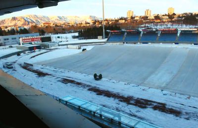 ISLANDA - ROMÂNIA // Au instalat cortul! Măsuri importante pe arena pe care se va juca partida