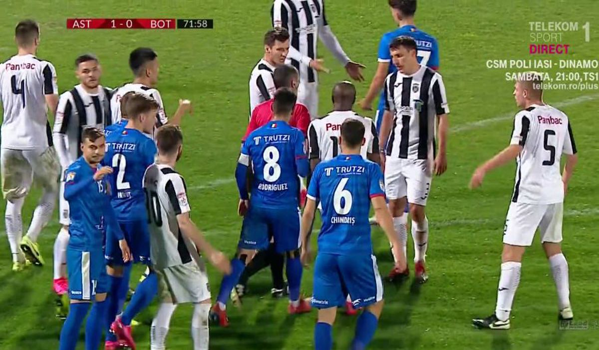 ASTRA - BOTOȘANI 1-0 // FOTO Oaspeții au cerut lovitură de la 11 metri pentru un henţ al lui Răduţ » Ce arată reluările