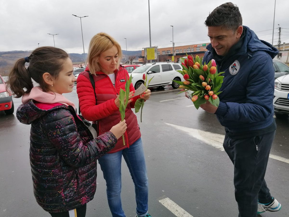 GAZ METAN // FOTO Medieșenii vor să atace campioana cu ajutorul doamnelor și domnișoarelor :)