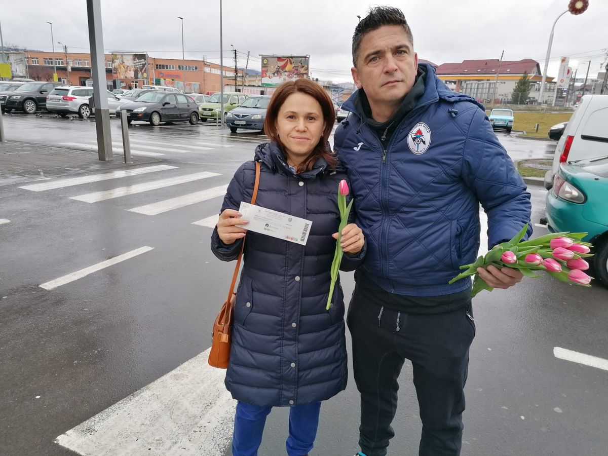 GAZ METAN // FOTO Medieșenii vor să atace campioana cu ajutorul doamnelor și domnișoarelor :)