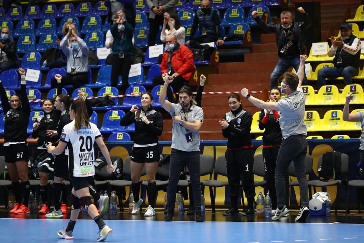 Cronica meciului SCM Rm. Vâlcea - CSM București 24-33. CSM cu mult peste Vâlcea: calitatea jucătoarelor face diferența » Vâlcea, ca un boxer numărat în picioare!