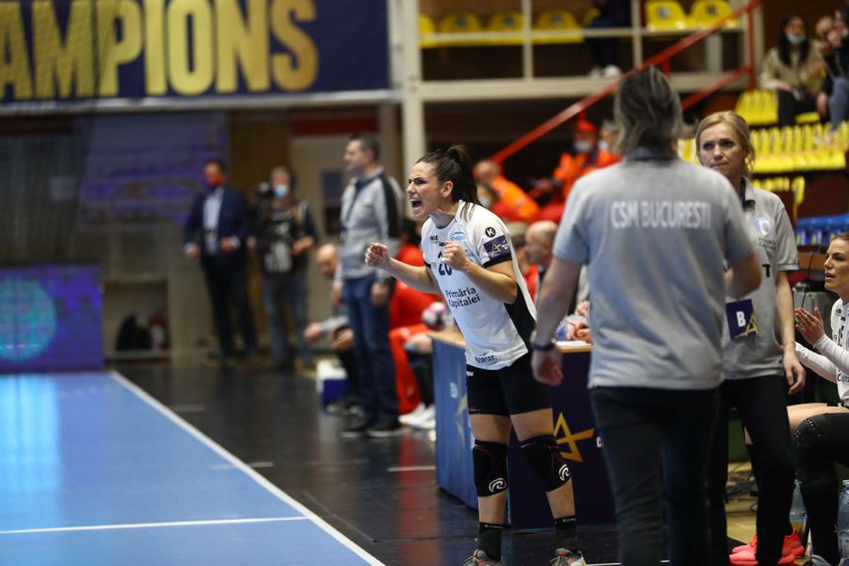 SCM Rm. Vâlcea - CSM București 24-33. Cu Neagu în formă excelentă, „tigroaicele” s-au dezlănțuit și au câștigat la nouă goluri!