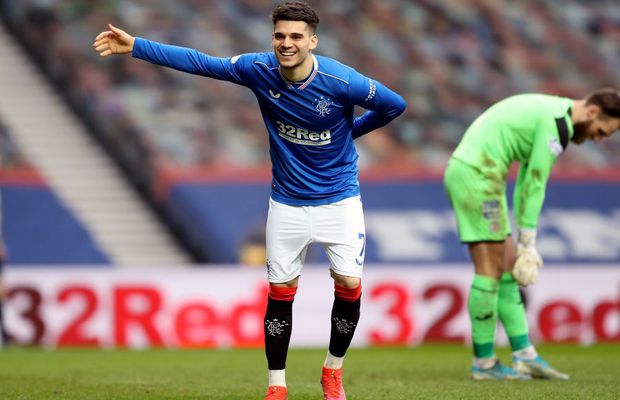 Glasgow Rangers - St. Mirren 3-0 » Rangers, la un pas de titlu! Ianis, gol într-un meci crucial: „Hagi a fost ireal!” » Vezi AICI reușita