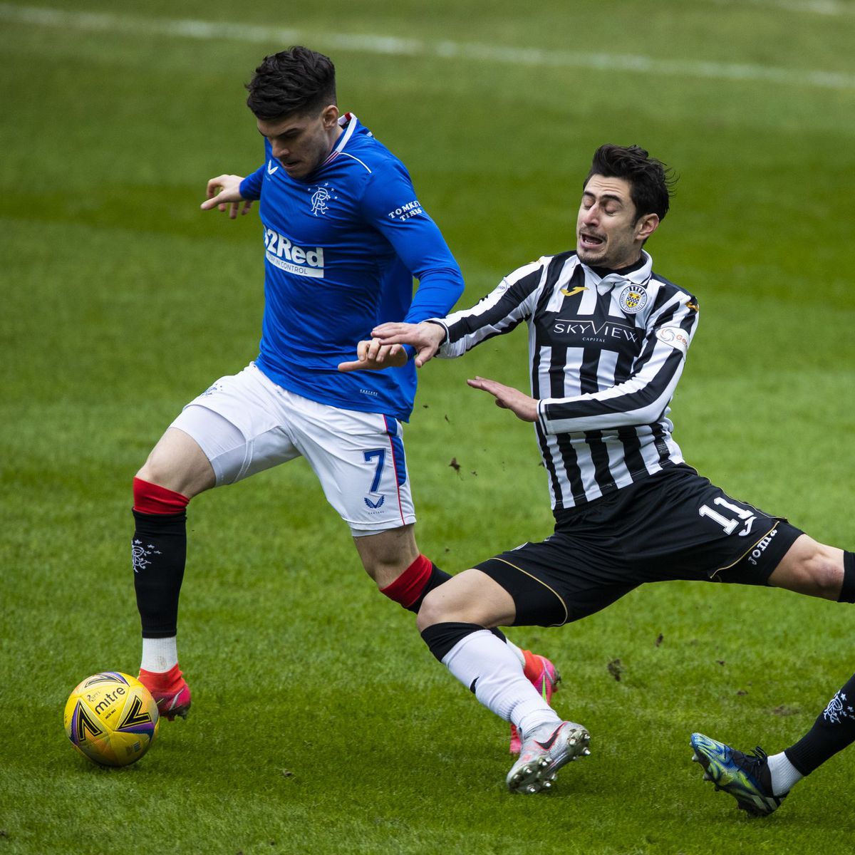 Glasgow Rangers - St. Mirren 3-0 » Rangers, la un pas de titlu! Ianis, gol într-un meci crucial: „Hagi a fost ireal!” » Vezi AICI reușita