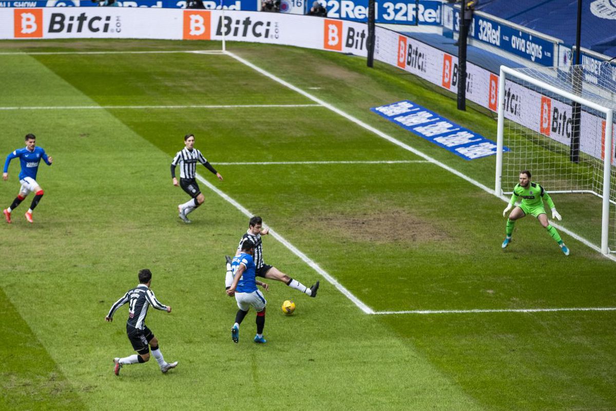 FOTO RANGERS - ST. MIRREN, GOL IANIS HAGI 06.03.2021