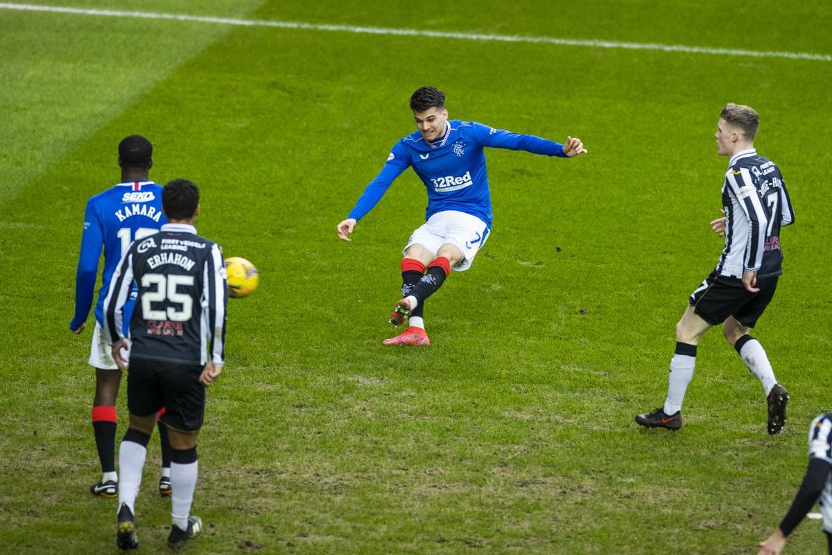 FOTO RANGERS - ST. MIRREN, GOL IANIS HAGI 06.03.2021