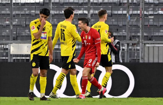 Bayern - Borussia Dortmund 4-2 » Hat-trick-ul lui Robert Lewandowski aduce victoria bavarezilor în „Der Klassiker”
