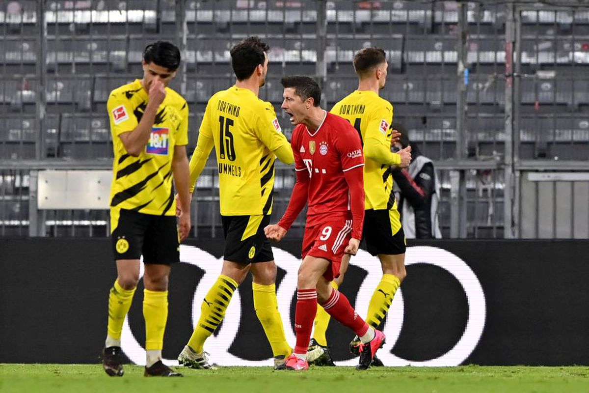 Bayern - Borussia Dortmund 4-2 » Hat-trick-ul lui Robert Lewandowski aduce victoria bavarezilor în „Der Klassiker”