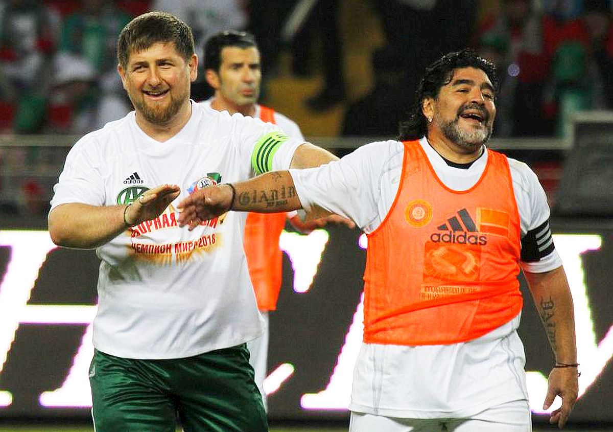 Înainte de Pancu, au fost Diego Maradona sau Luis Figo » Cum a cumpărat Kadîrov starurile fotbalului de-a lungul timpului